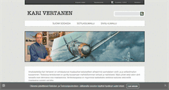 Desktop Screenshot of karivertanen.com